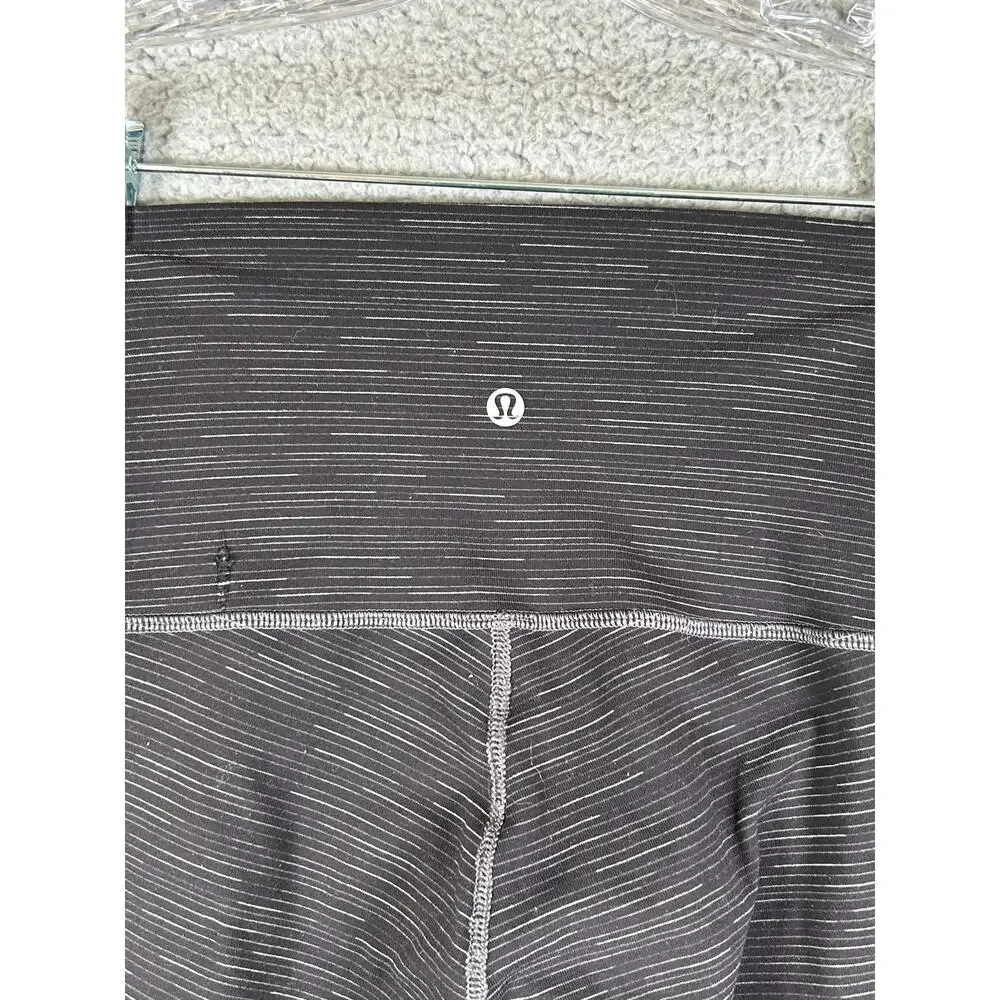 Lululemon women Wunder Under Legging High Rise 27" size 4 Silver Running Gym - Picture 5 of 11